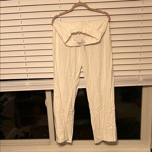 NONchalant White Wide Leg Pants